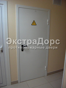 Противопожарная однопольная дверь ДГ